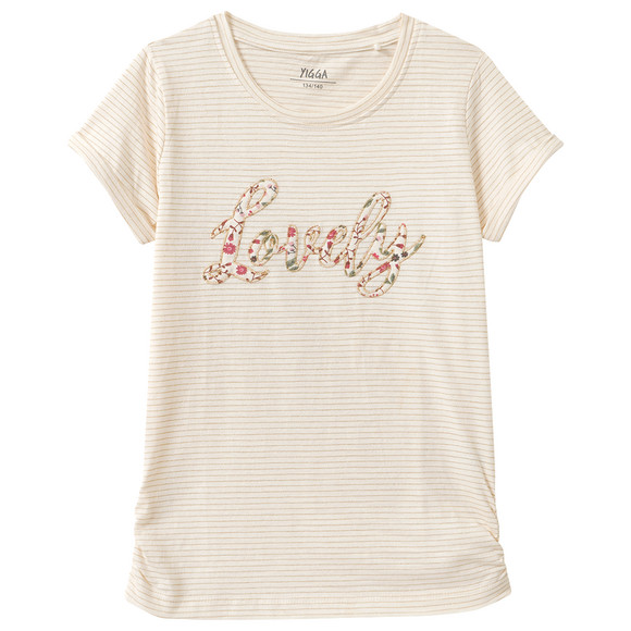 Meisjes T-shirt met strepen