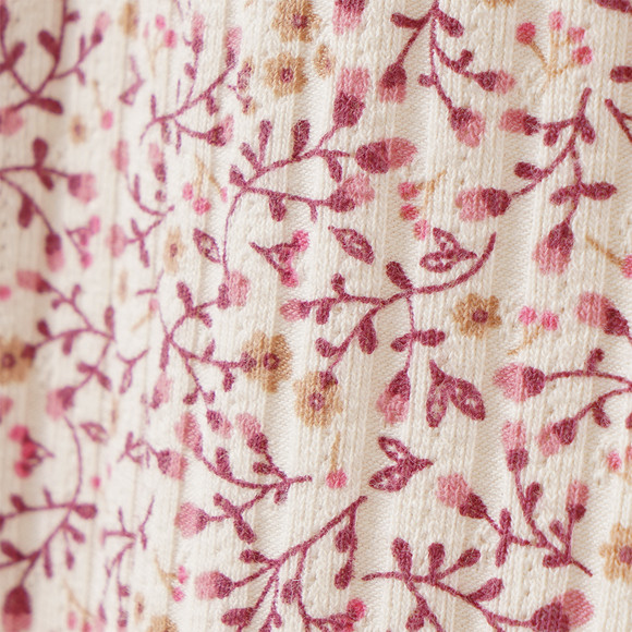 Mädchen T-Shirt mit floralem Allover-Motiv