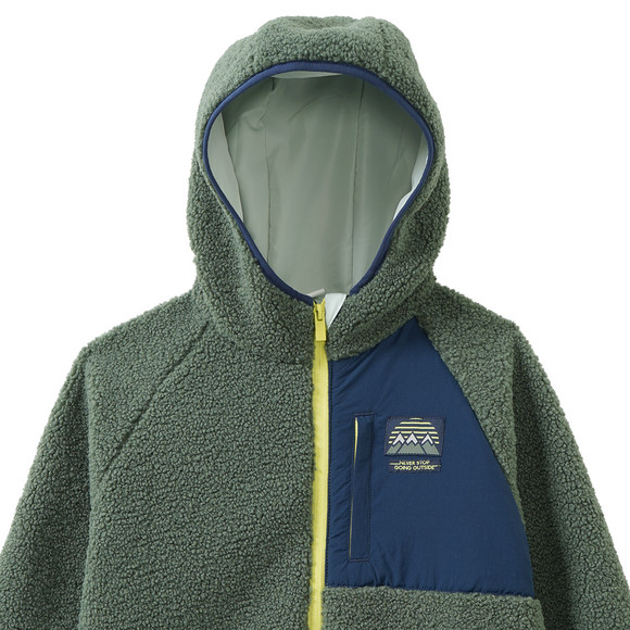 Jungen Teddyjacke mit Kapuze
