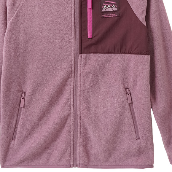 Kinder Fleecejacke mit drei Taschen