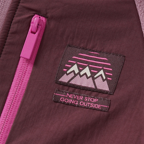 Kinder Fleecejacke mit drei Taschen