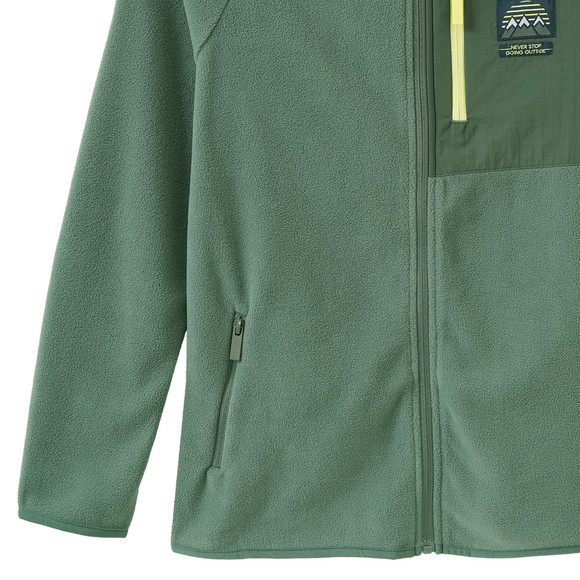 Kinder Fleecejacke mit drei Taschen