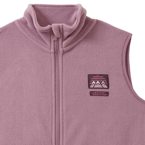 Mädchen Fleeceweste mit Reißverschluss