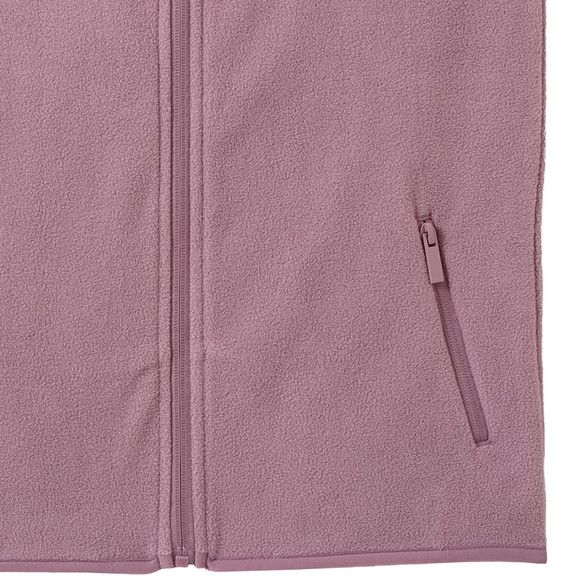 Mädchen Fleeceweste mit Reißverschluss