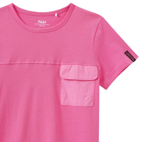 Meisjes T-shirt met borstzak