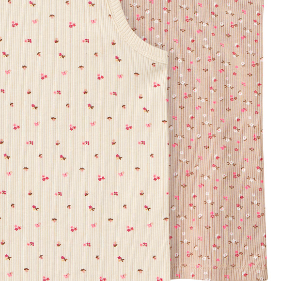 2 Mädchen Unterhemden im Set