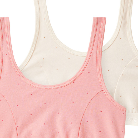 2 Mädchen Bustiers im Set