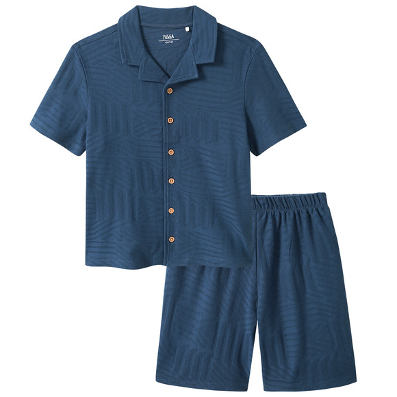Jungen Shorty mit Strukturmuster