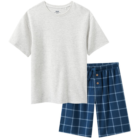 Jungen Shorty mit Waffelpiqué