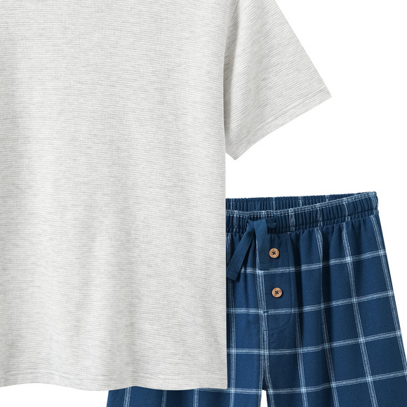 Jungen Shorty mit Waffelpiqué