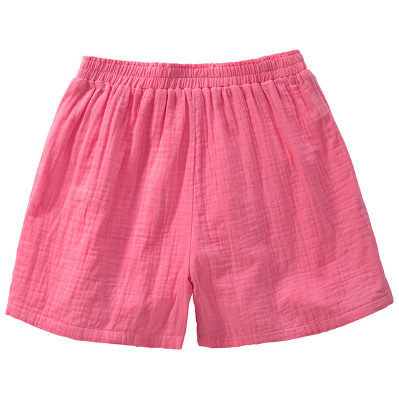 Mädchen Musselin-Shorty aus Bio-Baumwolle