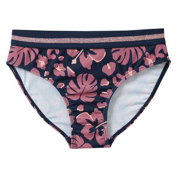 Mädchen Bikini mit Glitzer-Bund