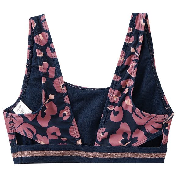 Mädchen Bikini mit Glitzer-Bund
