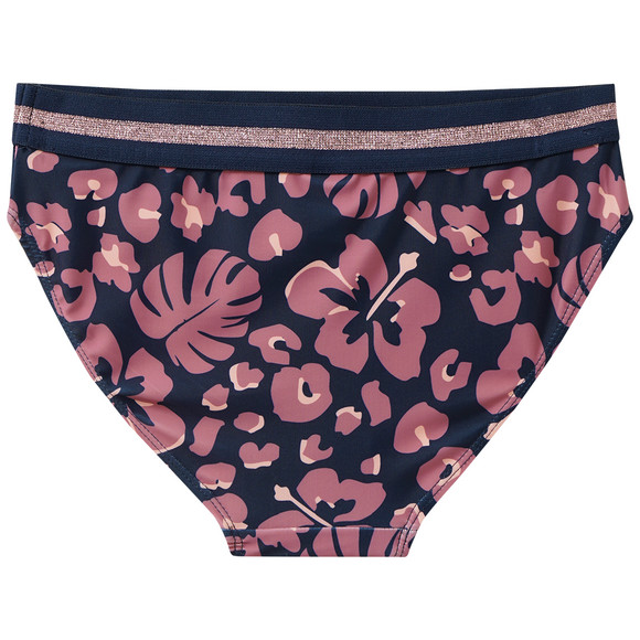 Mädchen Bikini mit Glitzer-Bund