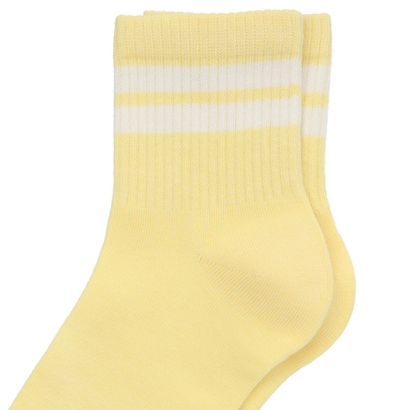 1 Paar Damen Tennissocken mit Streifen