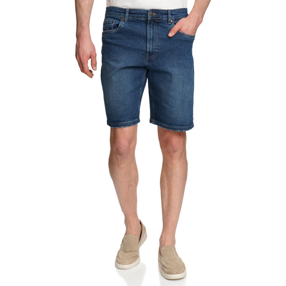 Herren Regular Jeansshorts in Denim-Optik