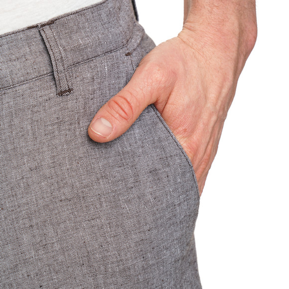 Herren Hose mit Leinen