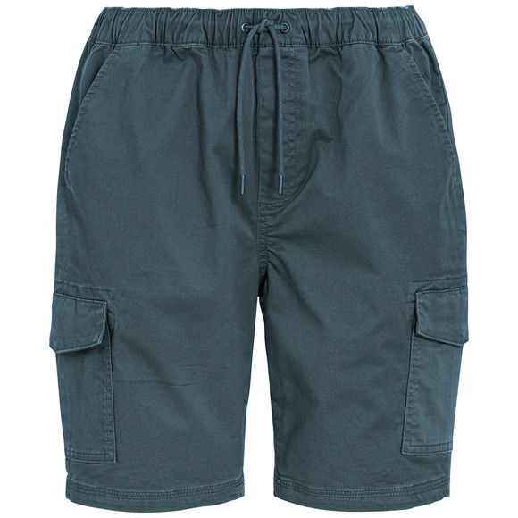 Herren Cargoshorts mit Elastikbund dunkelgrau