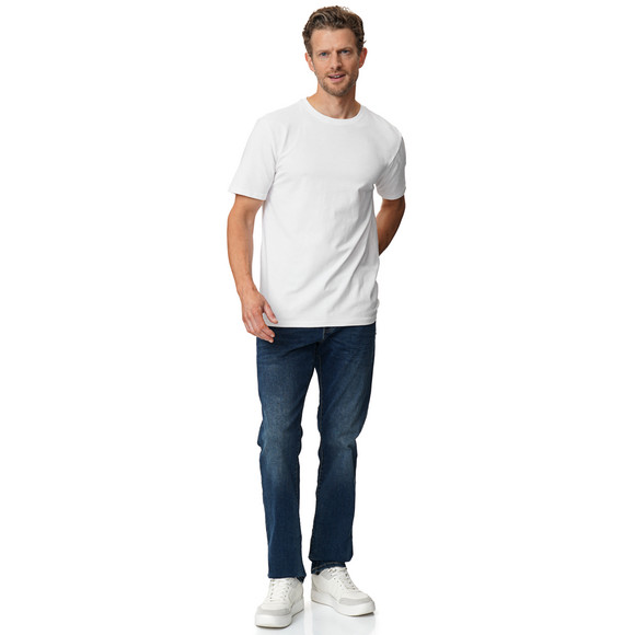 Heren T-shirt in basic-look