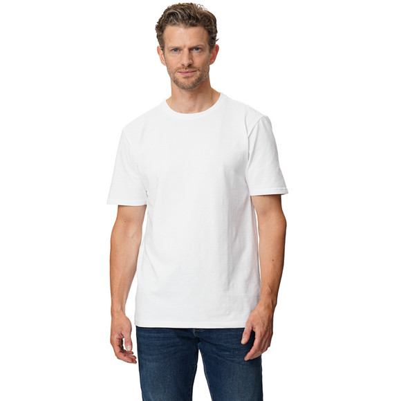 Heren T-shirt in basic-look