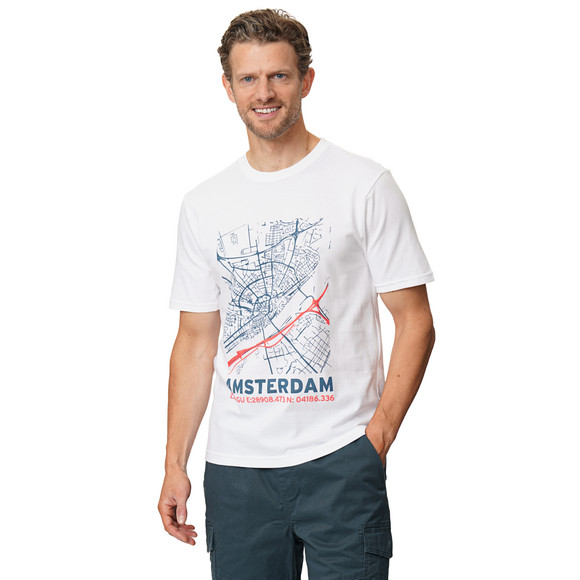 Herren T-Shirt mit Brust-Print