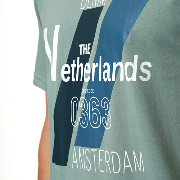 Herren T-Shirt mit Brust-Print