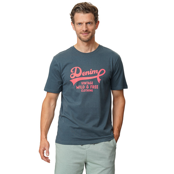 Herren T-Shirt mit Brust-Print