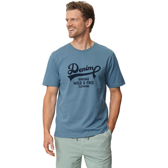 Herren T-Shirt mit Brust-Print