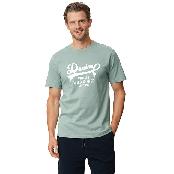 Herren T-Shirt mit Brust-Print