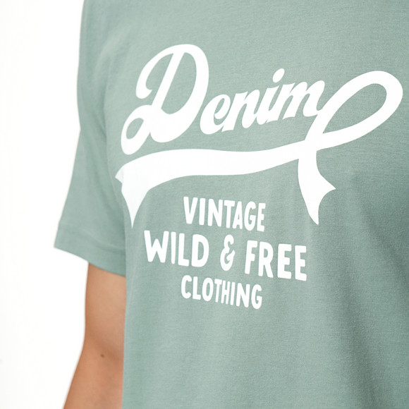 Herren T-Shirt mit Brust-Print