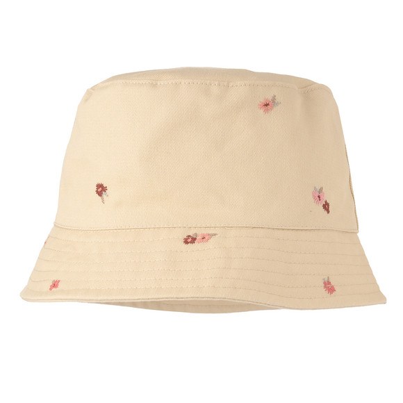 Mädchen Hut mit Blümchen-Stickerei