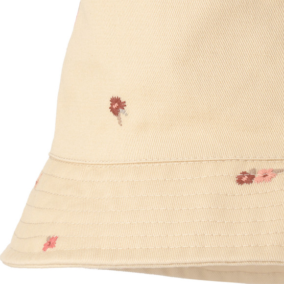 Mädchen Hut mit Blümchen-Stickerei