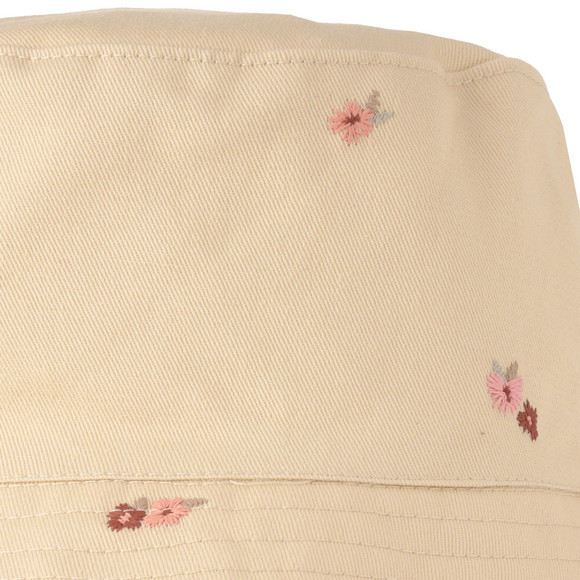 Mädchen Hut mit Blümchen-Stickerei
