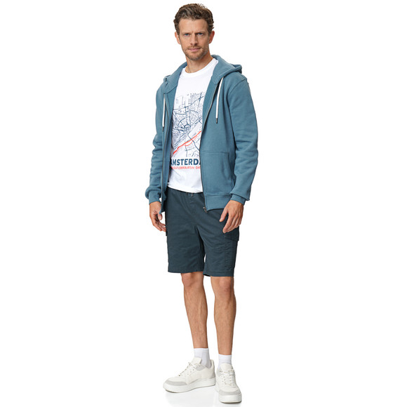 Herren Sweatjacke mit Kapuze