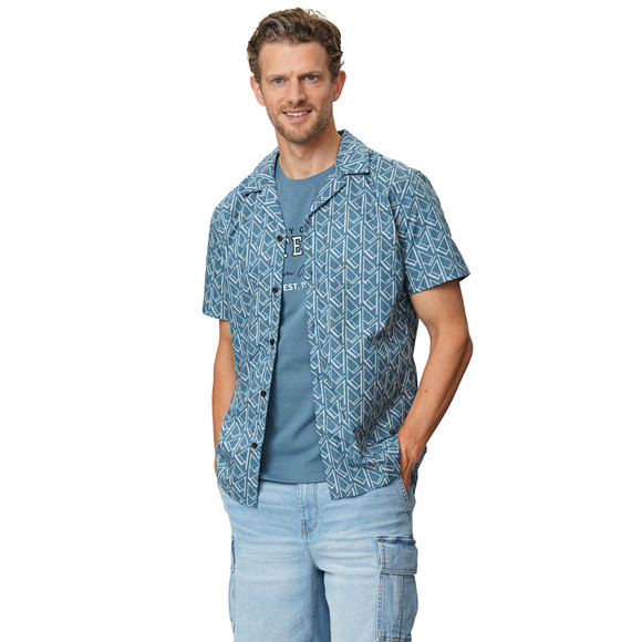 Herren Hemd mit Allover-Print