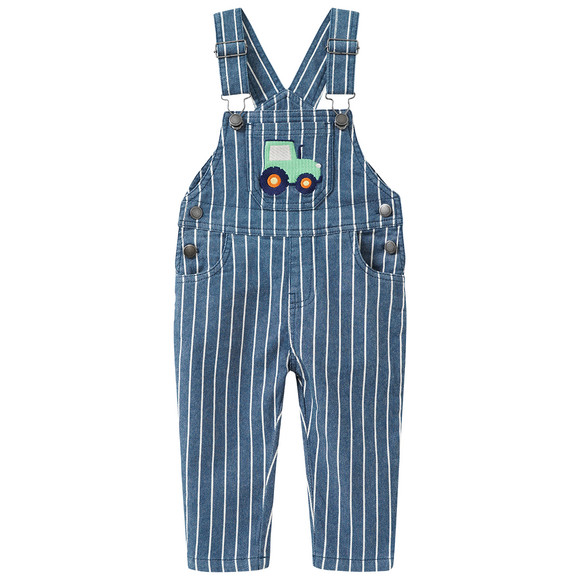 Baby Jeanslatzhose mit Stickerei