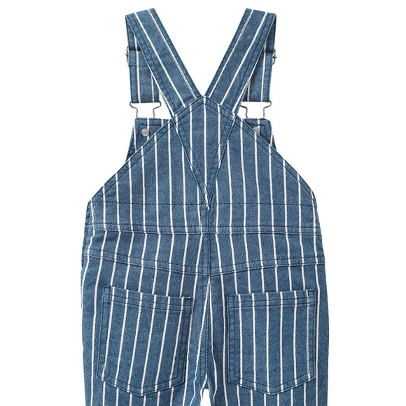 Baby Jeanslatzhose mit Stickerei