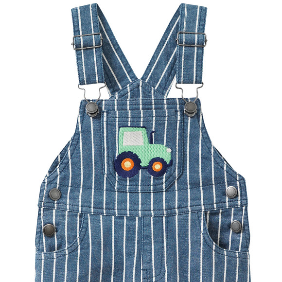 Baby Jeanslatzhose mit Stickerei