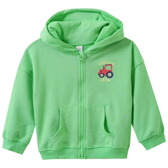 Baby Sweatjacke mit Bauernhof-Print