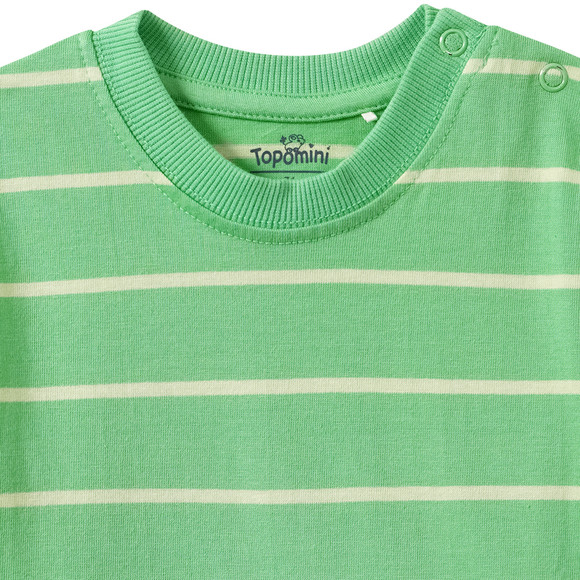 Baby T-Shirt mit Traktor-Print