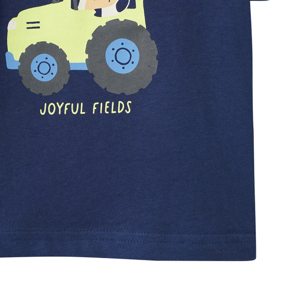 Baby T-Shirt mit Traktor-Print