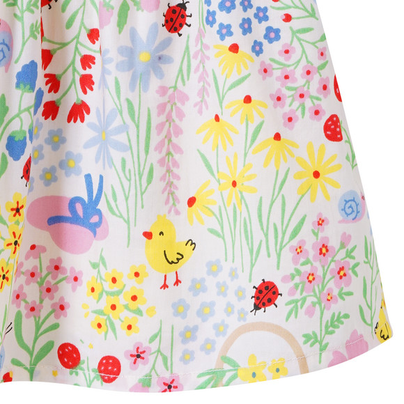 Baby Kleid mit Blumen-Allover
