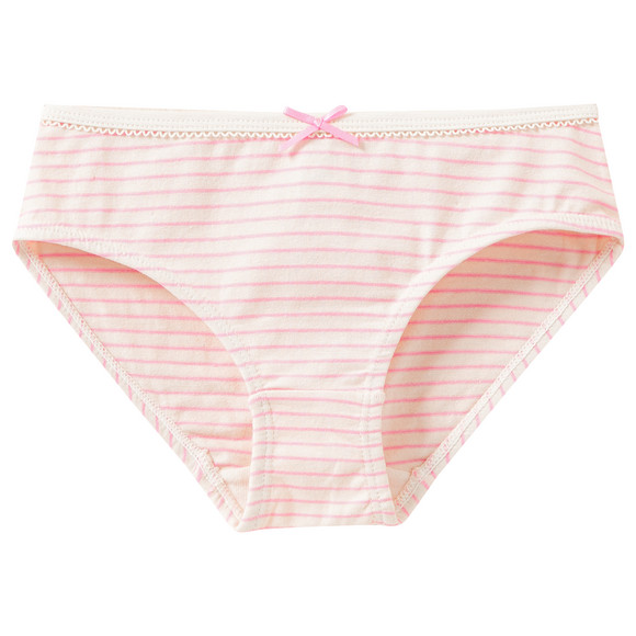3 Mädchen Slips mit Bio-Baumwolle