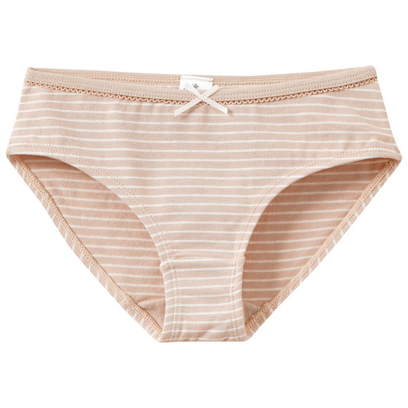 3 Mädchen Slips mit Bio-Baumwolle
