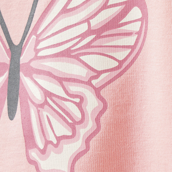 Mädchen Shorty mit Schmetterlings-Print