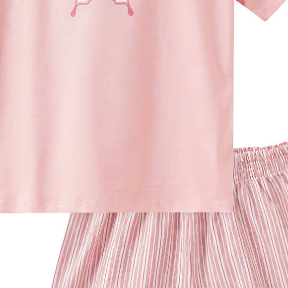Mädchen Shorty mit Schmetterlings-Print