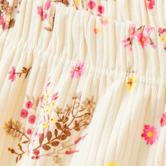 Mädchen Shorty mit Blumen-Allover