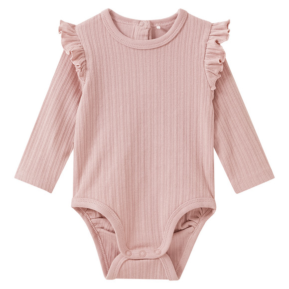 Baby Langarmbody mit Flügelärmeln