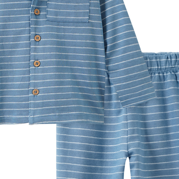 Baby-pyjama met strepen