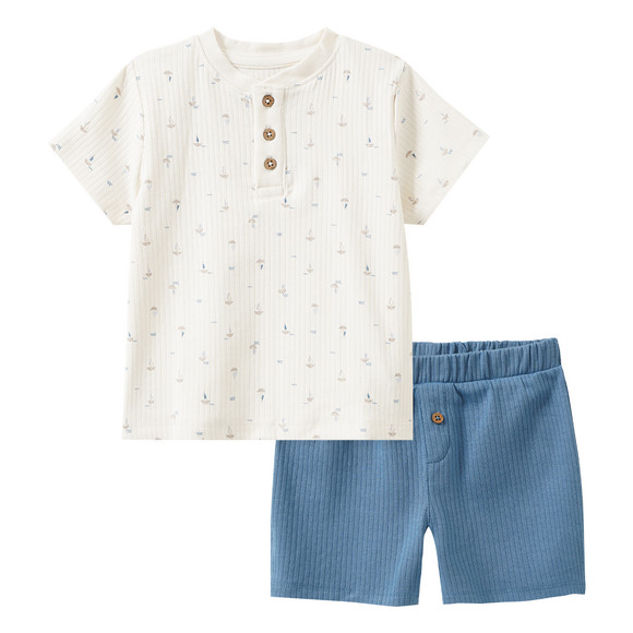Baby Shorty mit maritimen Print